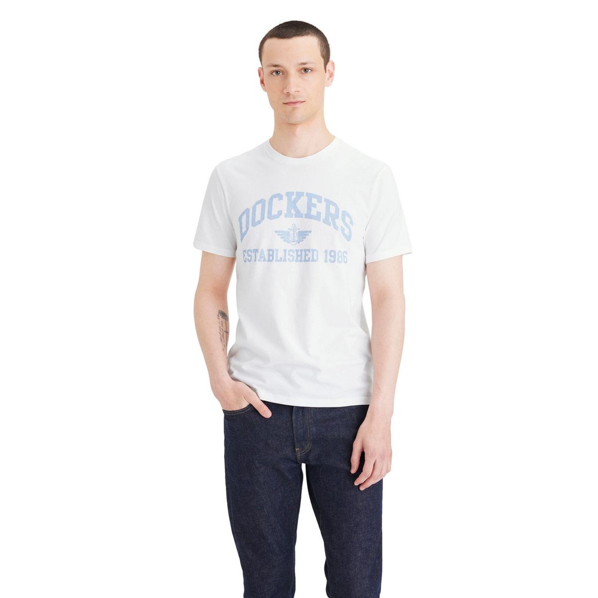 DOCKERS - Polera Manga Corta Hombre Dockers