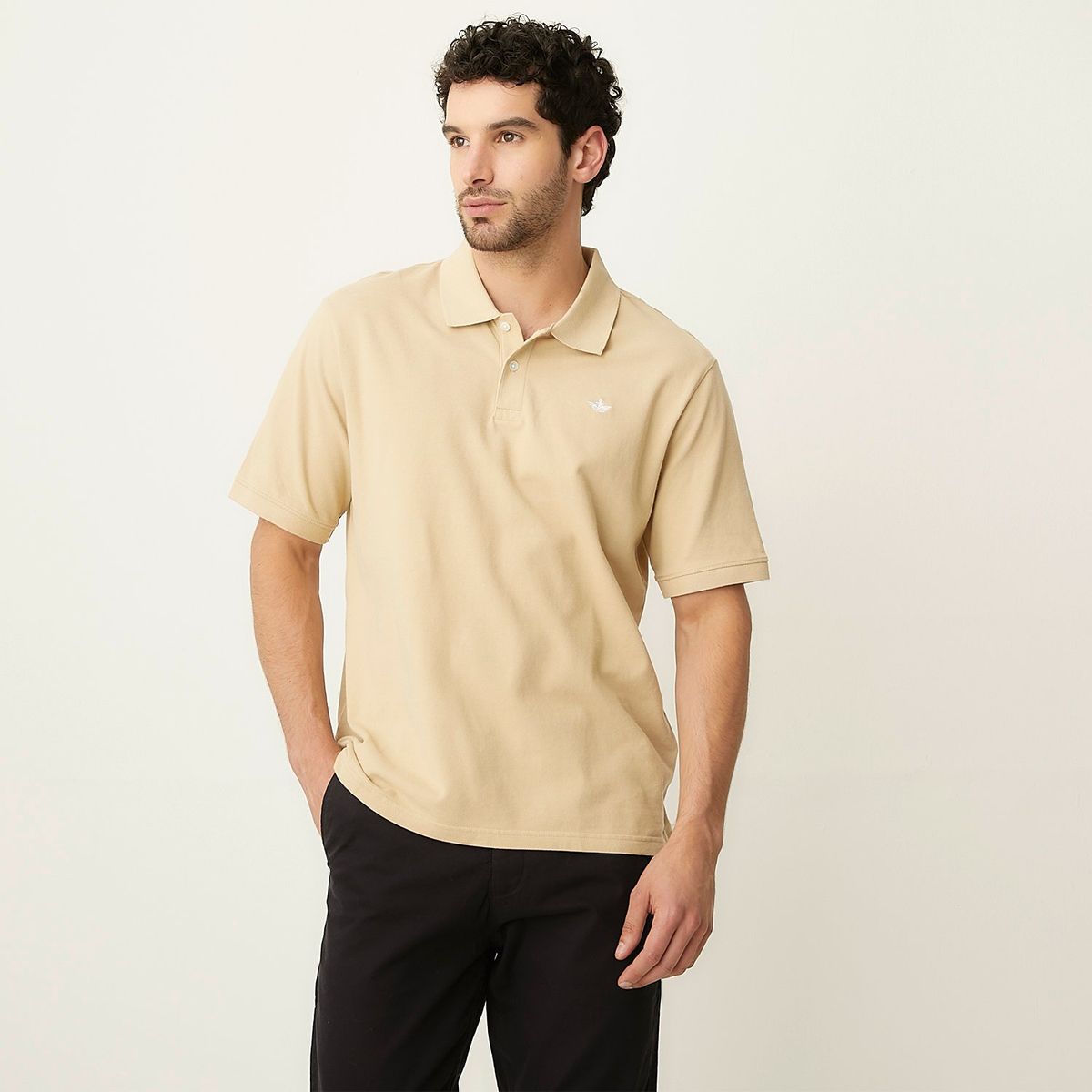 DOCKERS - Polera Pique Manga Corta Hombre Dockers