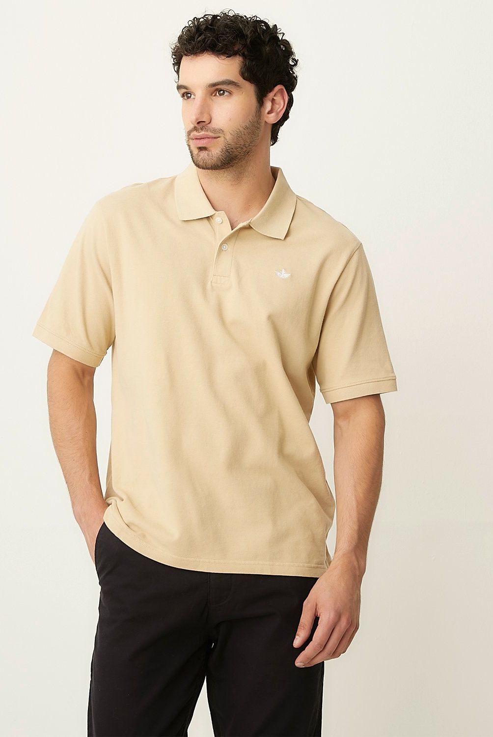 DOCKERS - Polera Pique Manga Corta Hombre Dockers