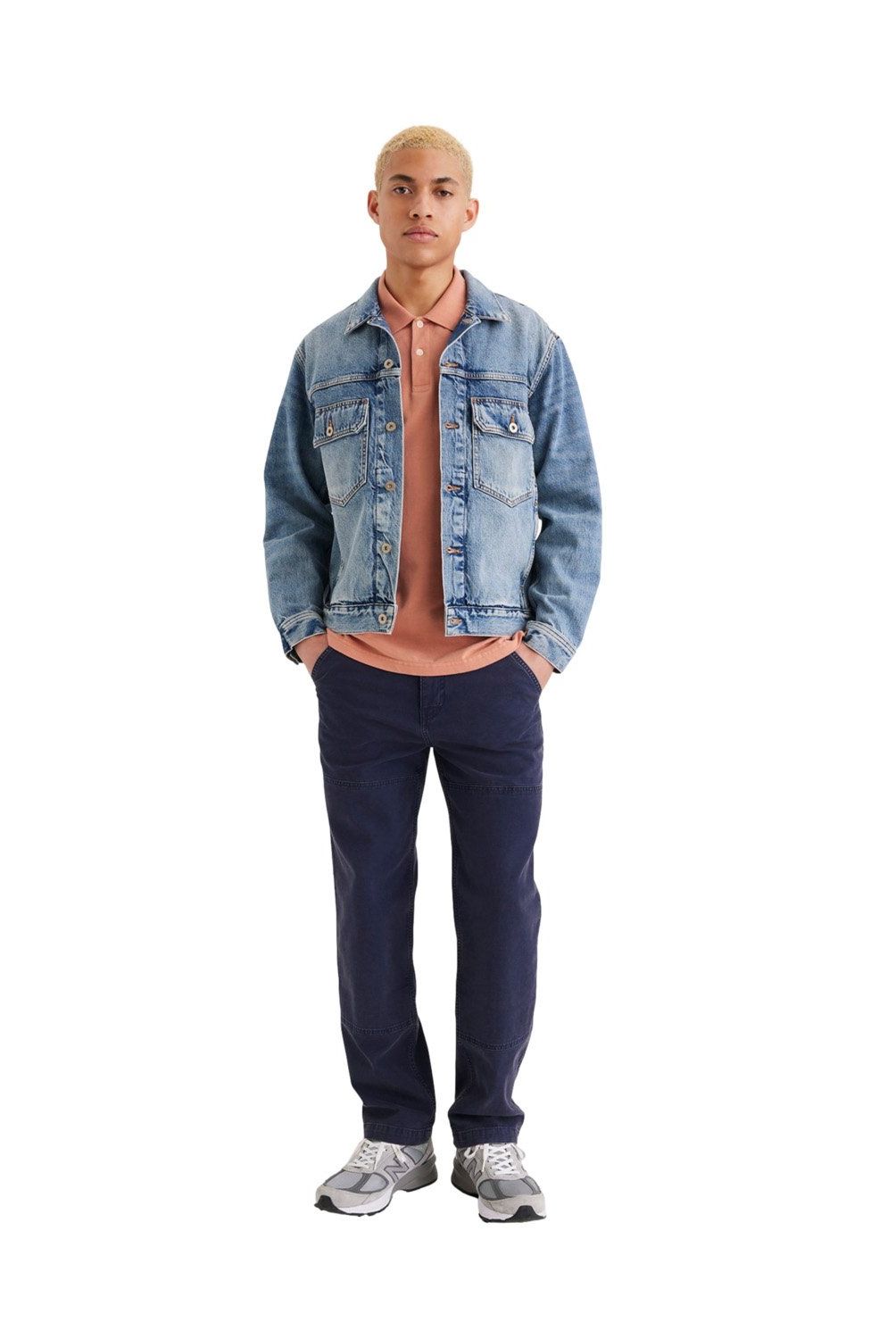 DOCKERS - Polera Pique Manga Corta Hombre Dockers