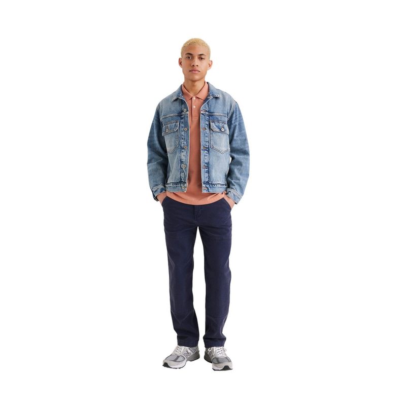 DOCKERS - Polera Pique Manga Corta Hombre Dockers