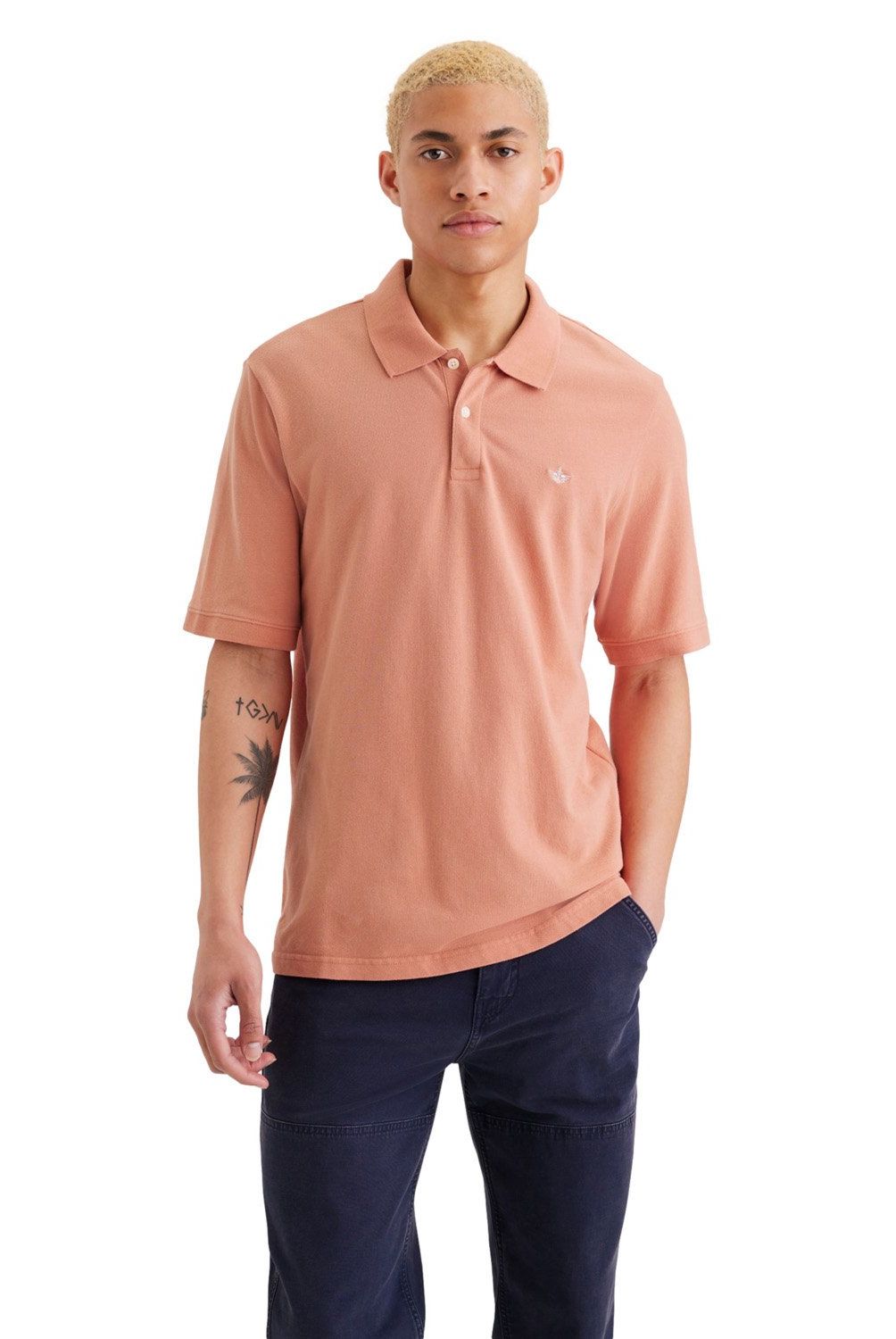 DOCKERS - Polera Pique Manga Corta Hombre Dockers