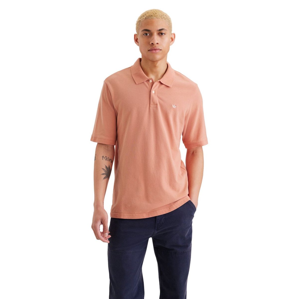 DOCKERS - Polera Pique Manga Corta Hombre Dockers