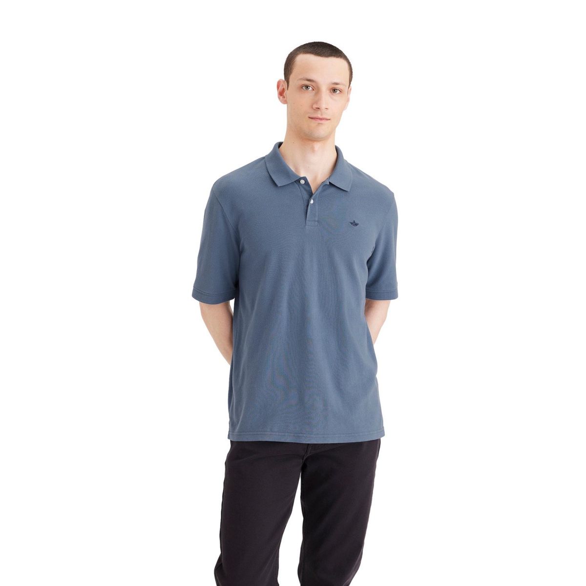 DOCKERS - Polera Pique Manga Corta Hombre Dockers