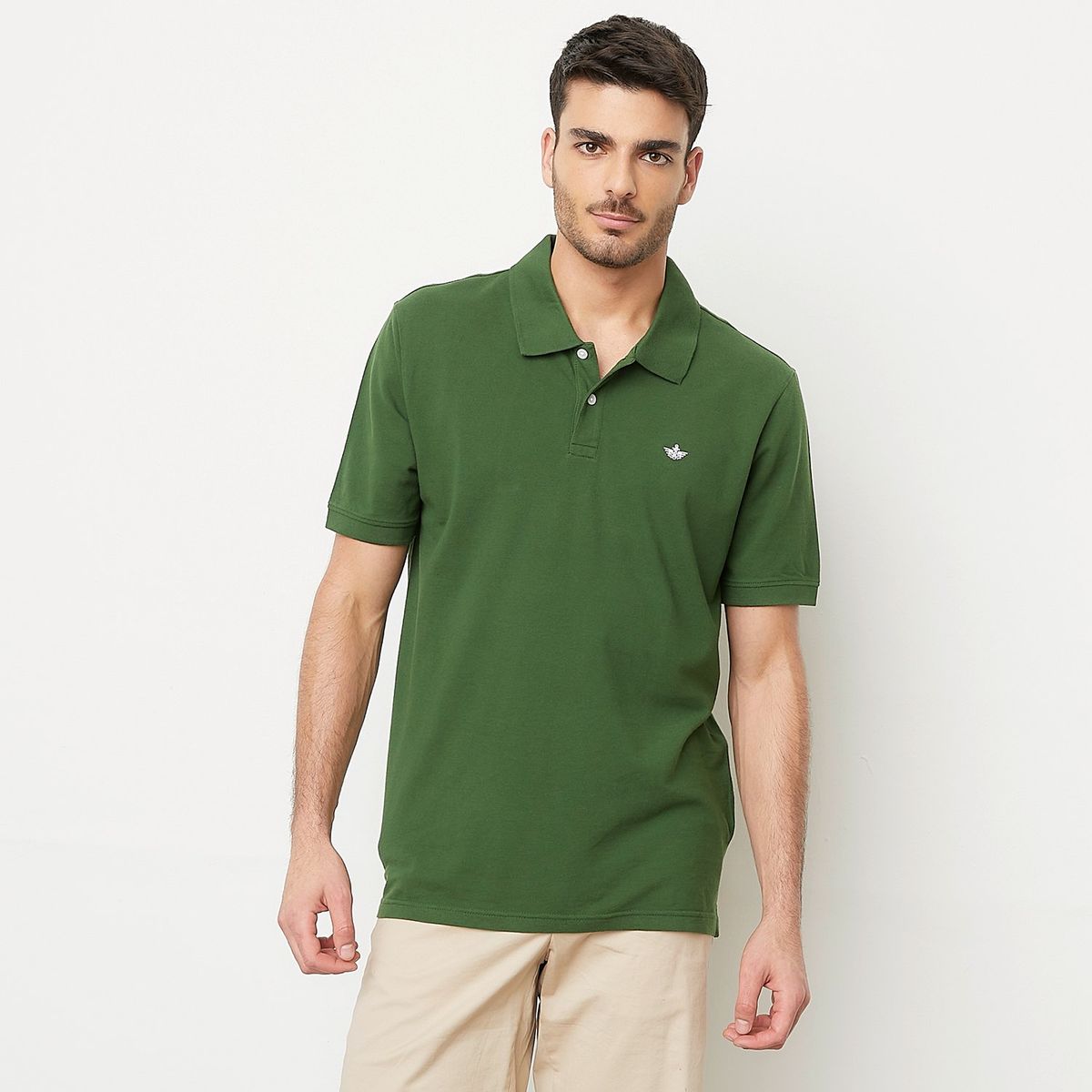 DOCKERS - Polera Pique Manga Corta Hombre Dockers