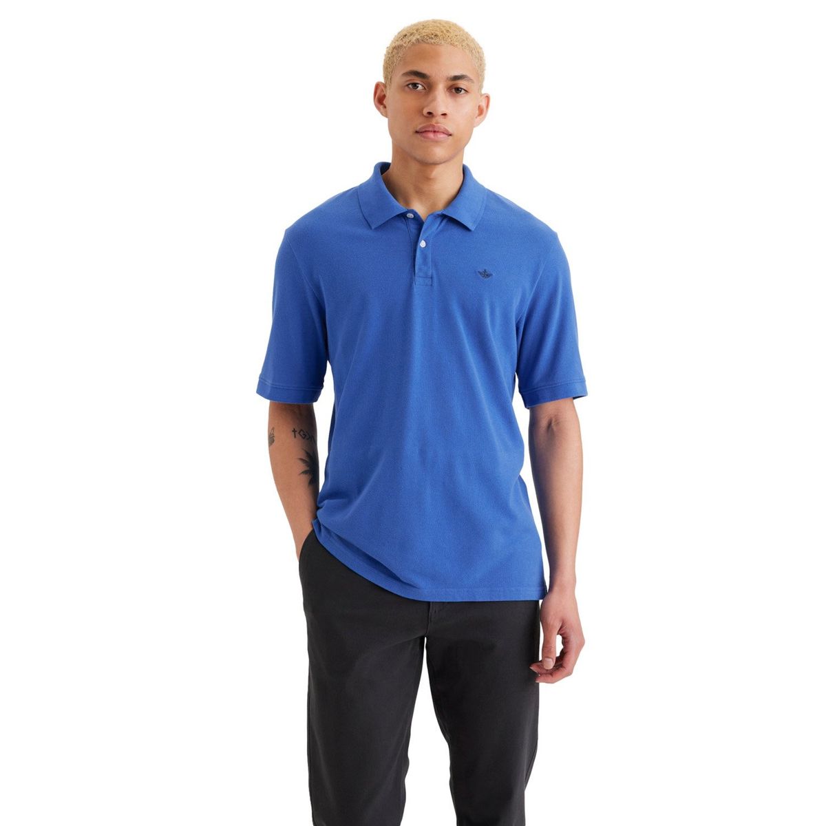 DOCKERS - Polera Pique Manga Corta Hombre Dockers