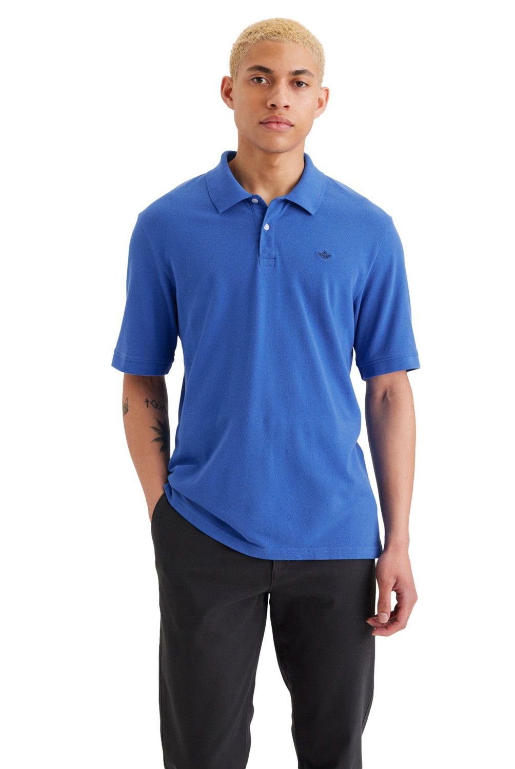 DOCKERS - Polera Pique Manga Corta Hombre Dockers