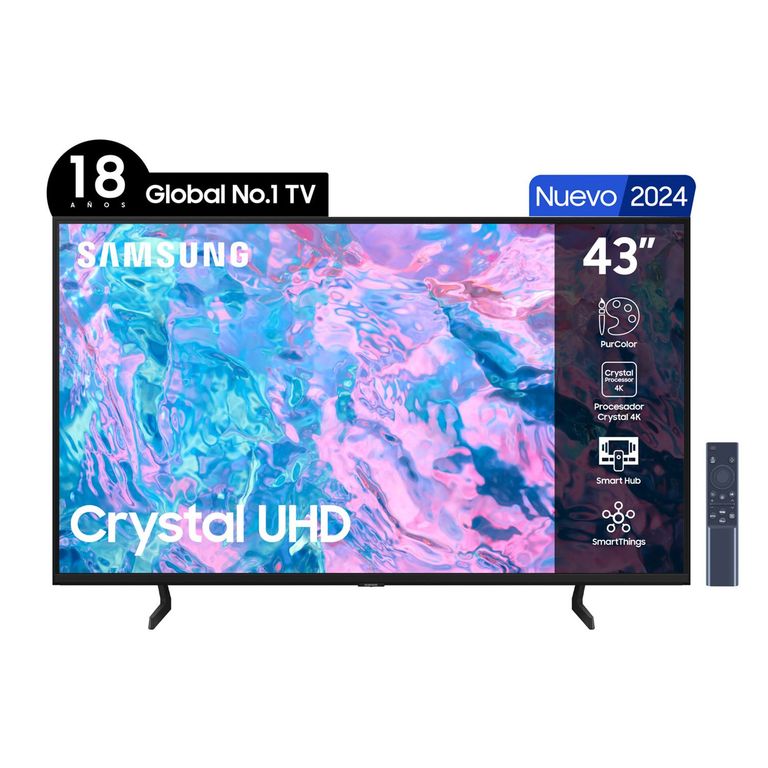 LED 4K UHD 43 CU7090 Smart TV 2024