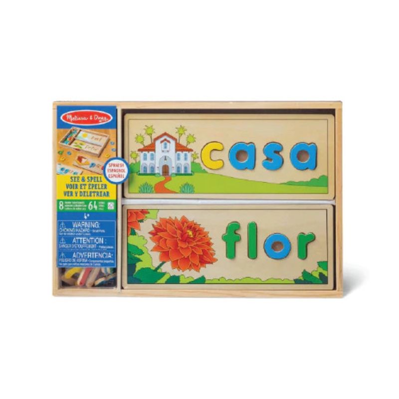 MELISSA & DOUG - Puzzle Didáctico Veo Y Escribo Melissa & Doug