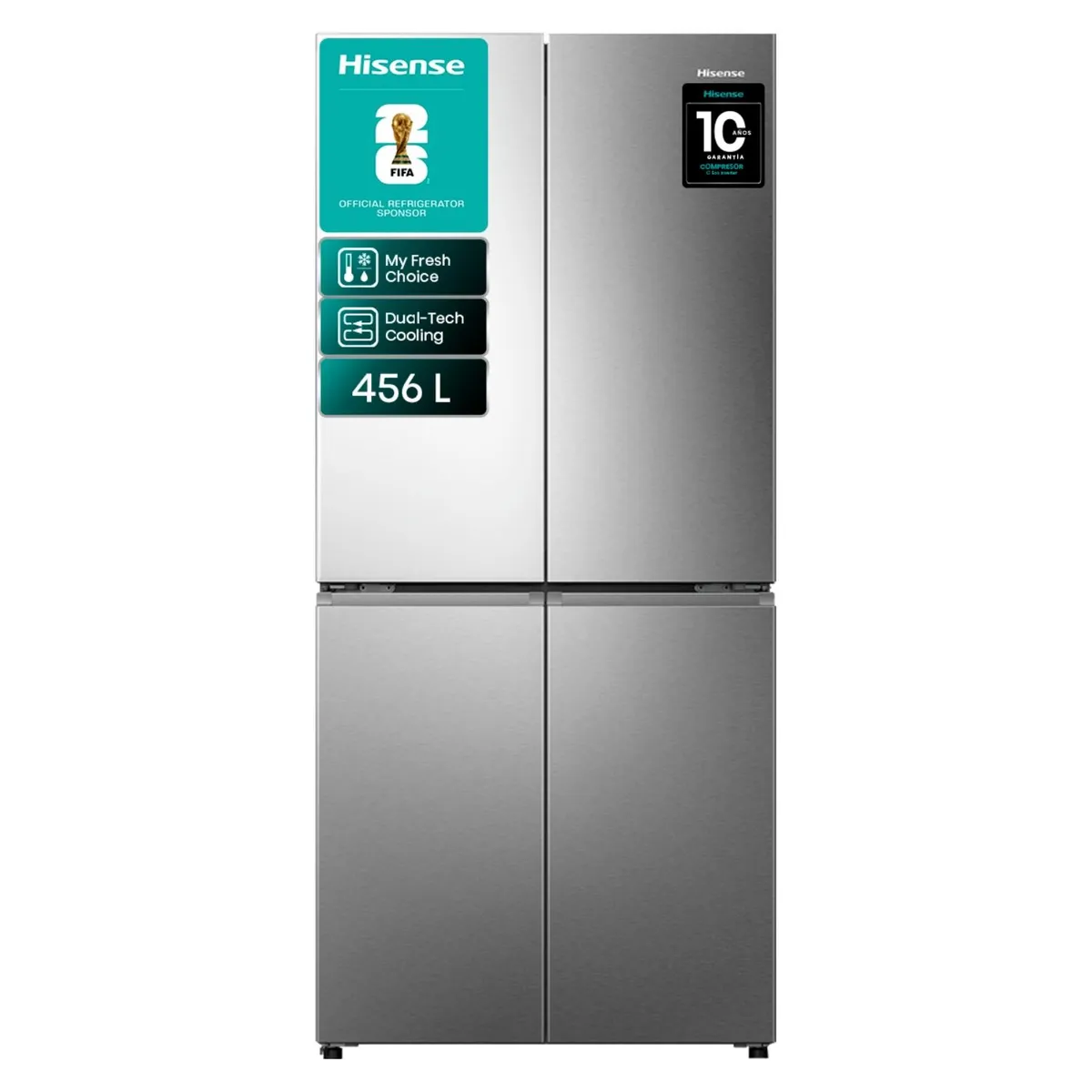 HISENSE - Refrigerador Side by Side 456 Litros No Frost RQ5P470NECF Hisense