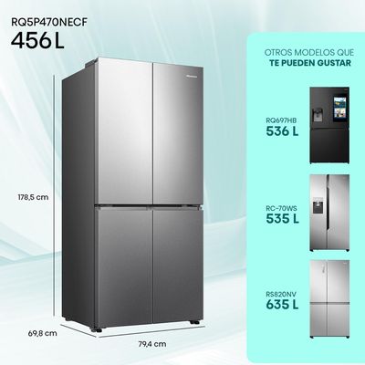 Imagen 2 del producto Refrigerador Side by Side 456 Litros No Frost RQ5P470NECF