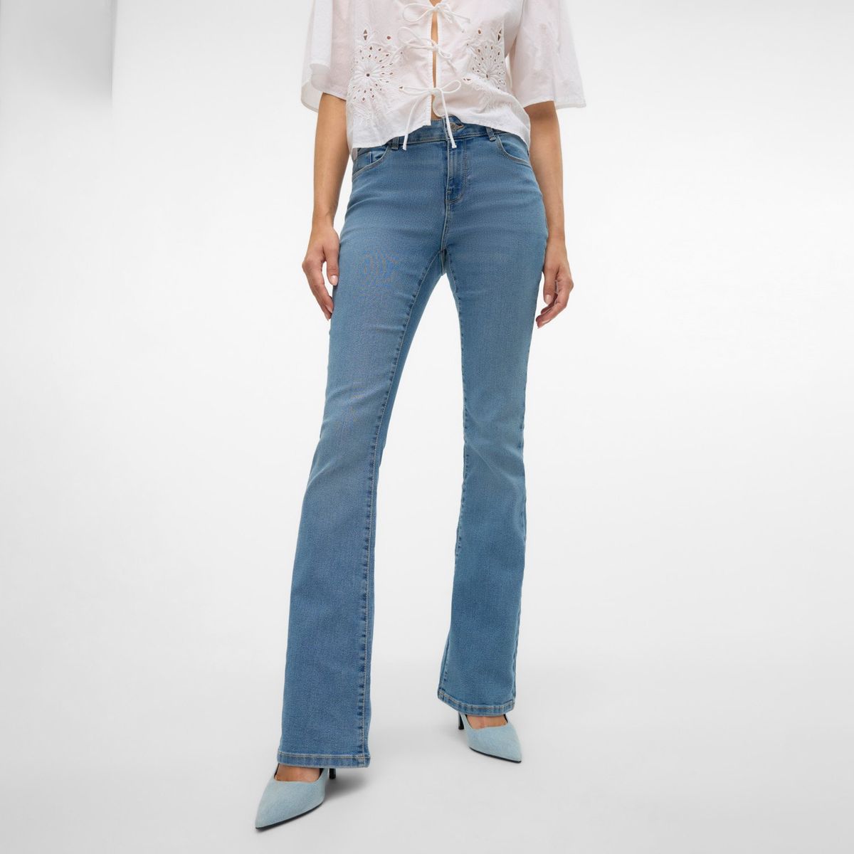 VERO MODA - Jeans Flare Mujer Vero Moda