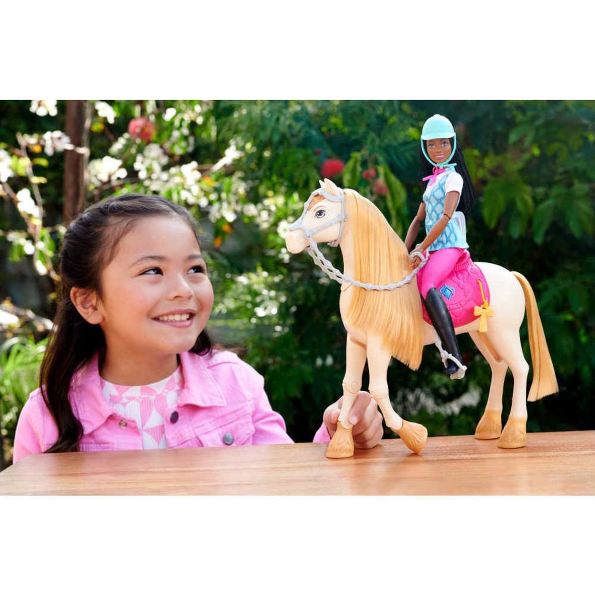 BARBIE - Detective Caballo Con Accesorios Barbie
