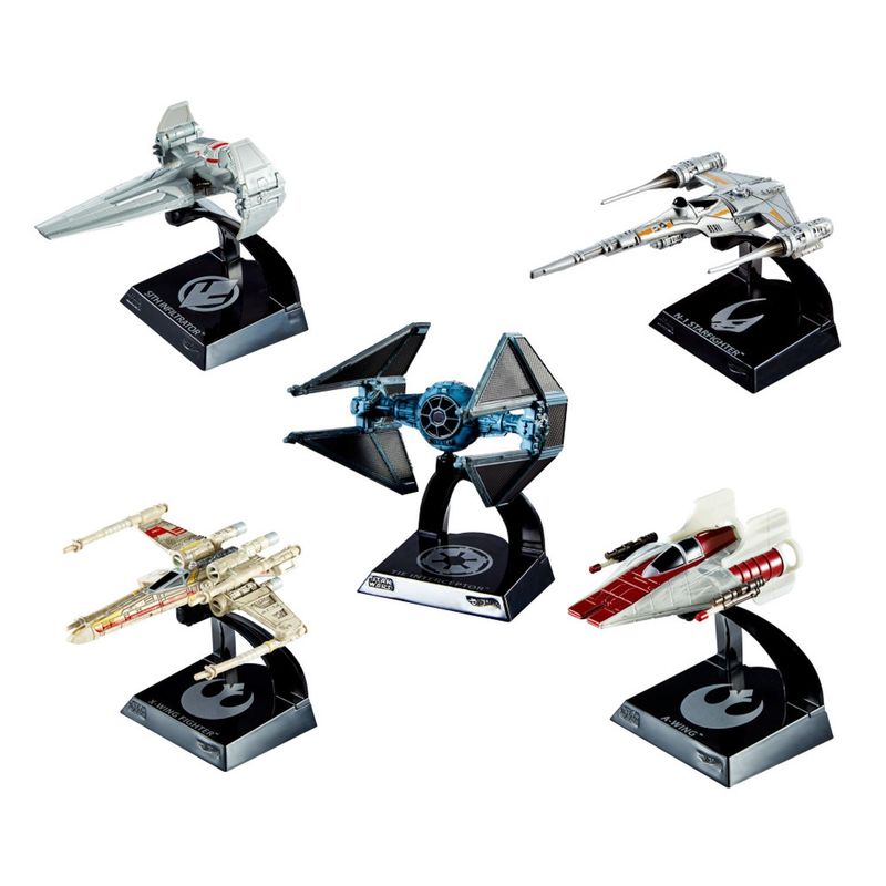 HOT WHEELS - Vehículo Colección - Star Wars Nave Espacial So Hot Wheels