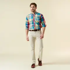 SAVILLE ROW - Pantalón Algodón Hombre
