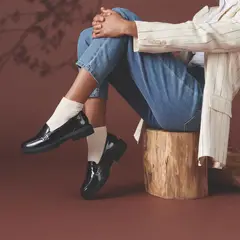CLARKS - Zapato Casual Mujer Negro