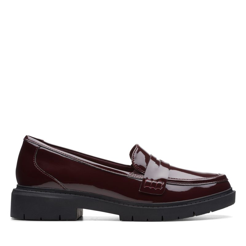 CLARKS - Zapato Casual Mujer Burdeo Clarks