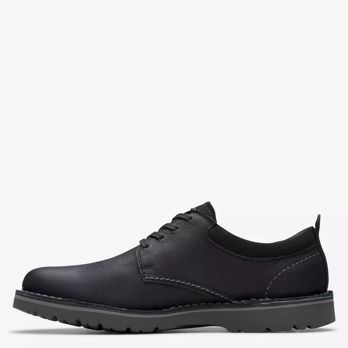 CLARKS - Zapato Casual Hombre Cuero Negro Clarks