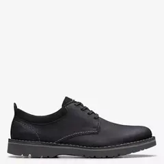 CLARKS - Zapato Casual Hombre Cuero Negro