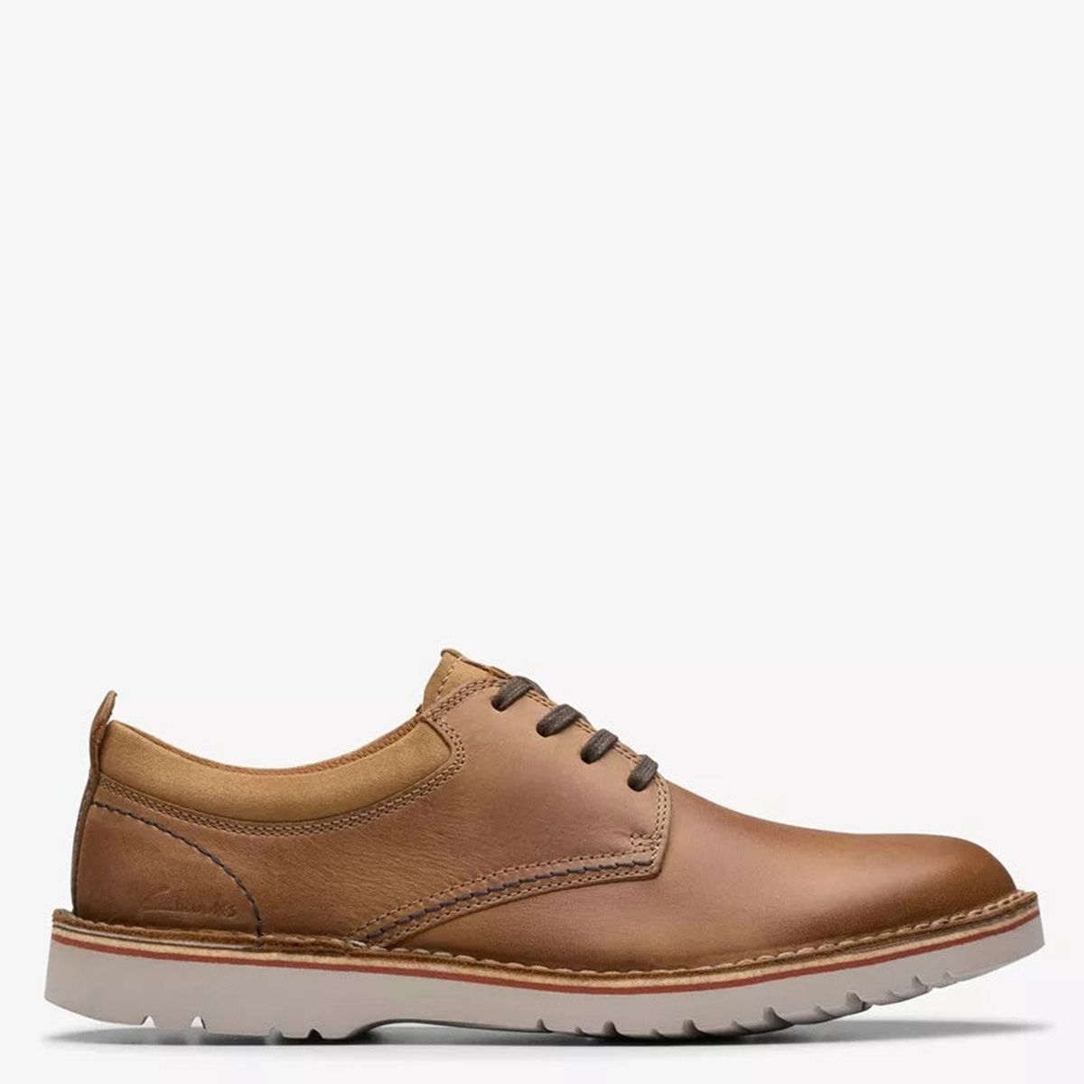 CLARKS - Zapato Casual Hombre Cuero Café Clarks