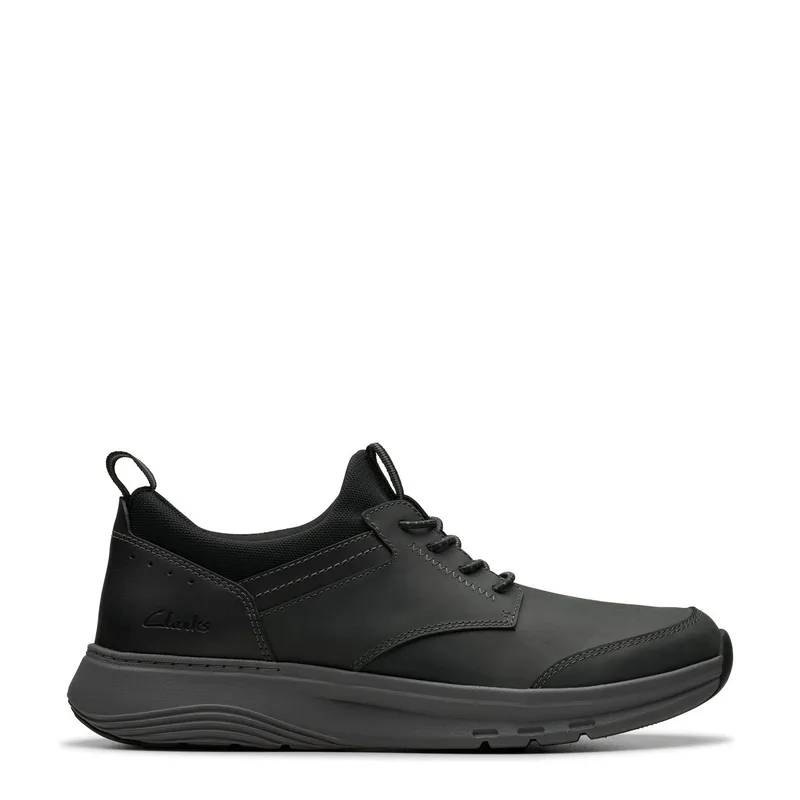 CLARKS - Zapato Casual Hombre Cuero Negro Clarks
