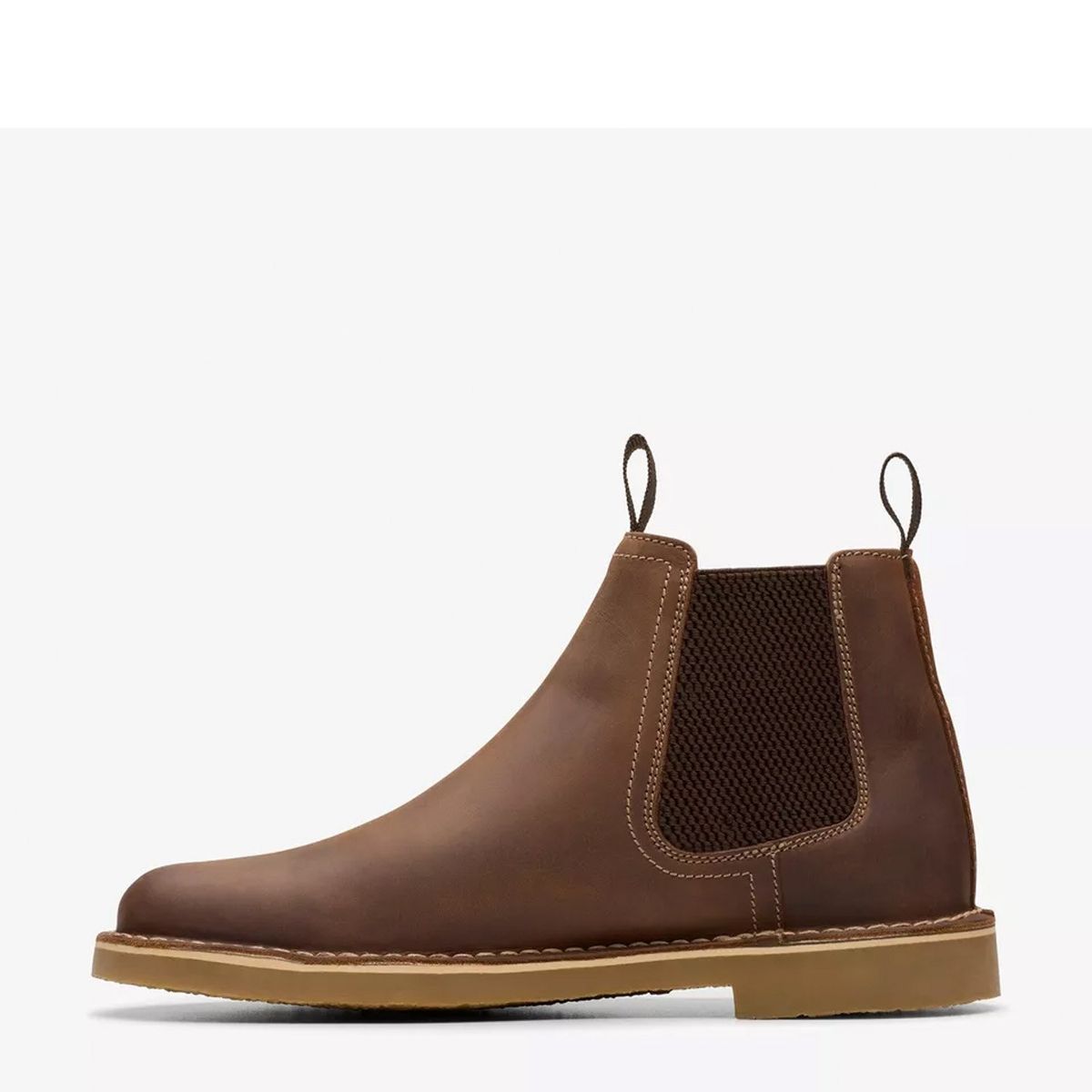 CLARKS - Bota Hombre Cuero Café Clarks