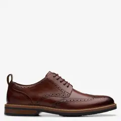 CLARKS - Zapato Formal Hombre Cuero Beige