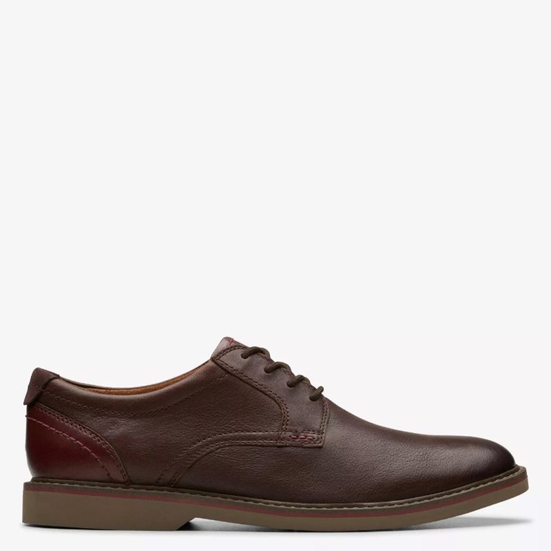 CLARKS - Zapato Casual Hombre Cuero Café Clarks