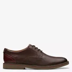 CLARKS - Zapato Casual Hombre Cuero Café