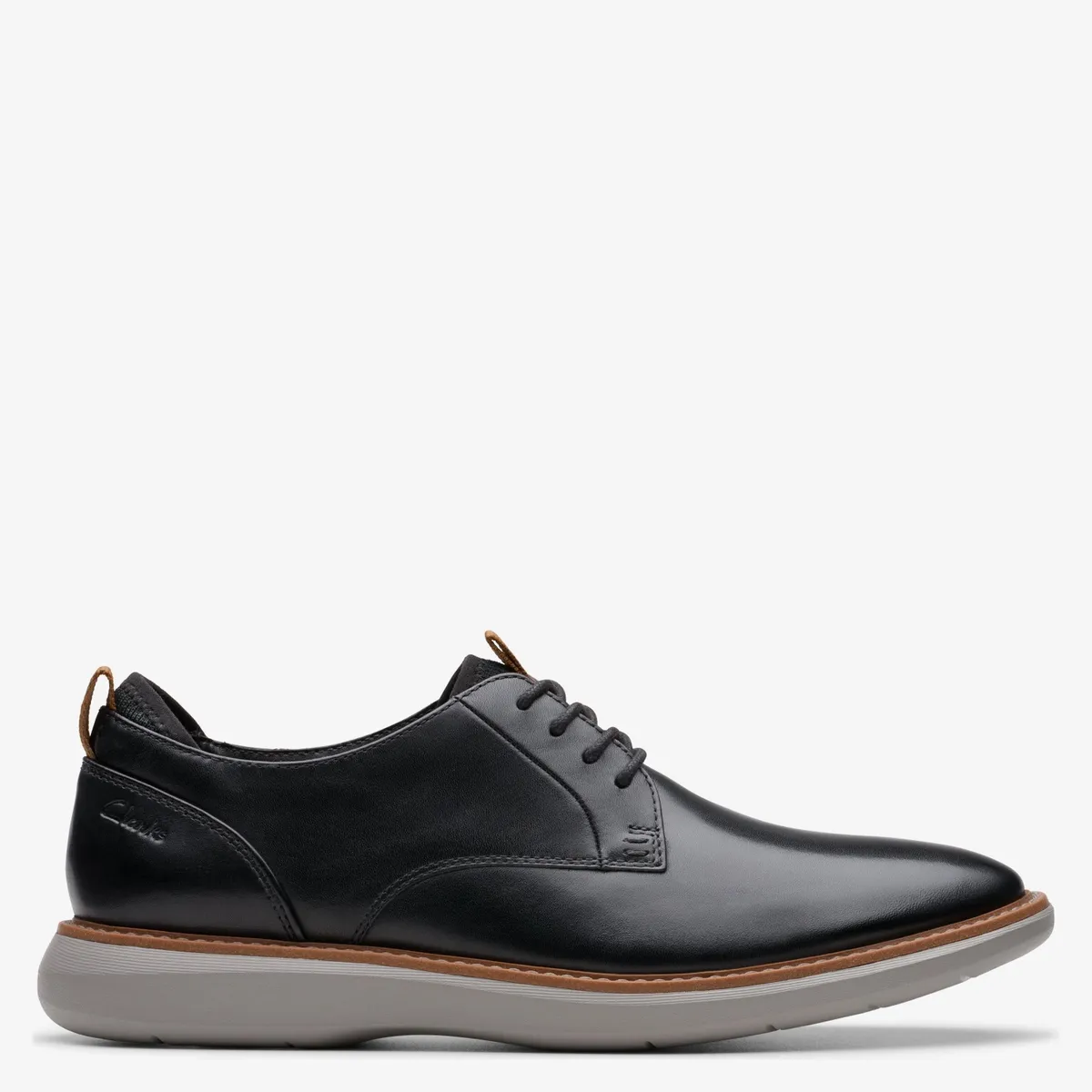 CLARKS - Zapato Casual Hombre Cuero Negro Clarks
