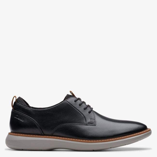CLARKS - Zapato Casual Hombre Cuero Negro Clarks