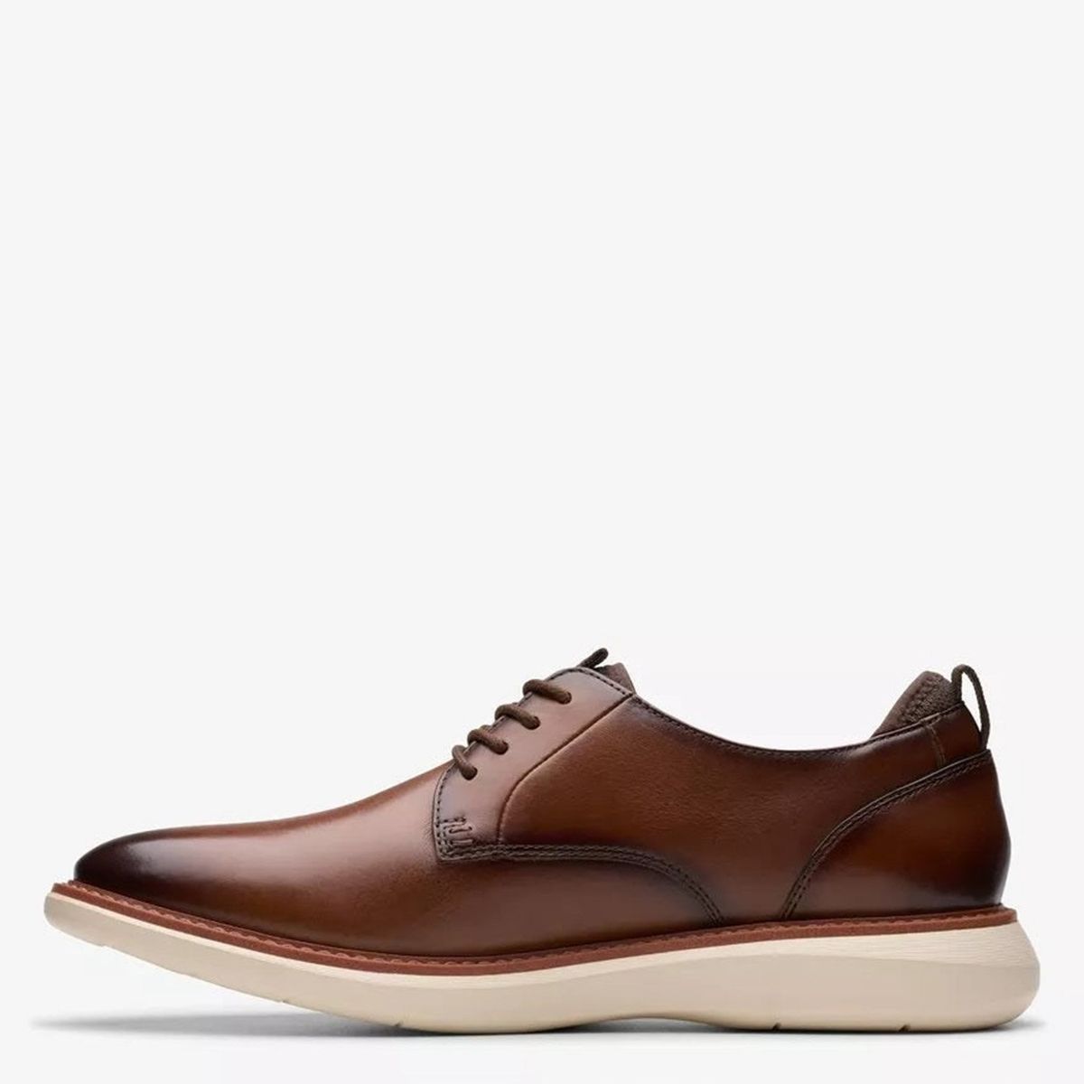 CLARKS - Zapato Casual Hombre Cuero Beige Clarks