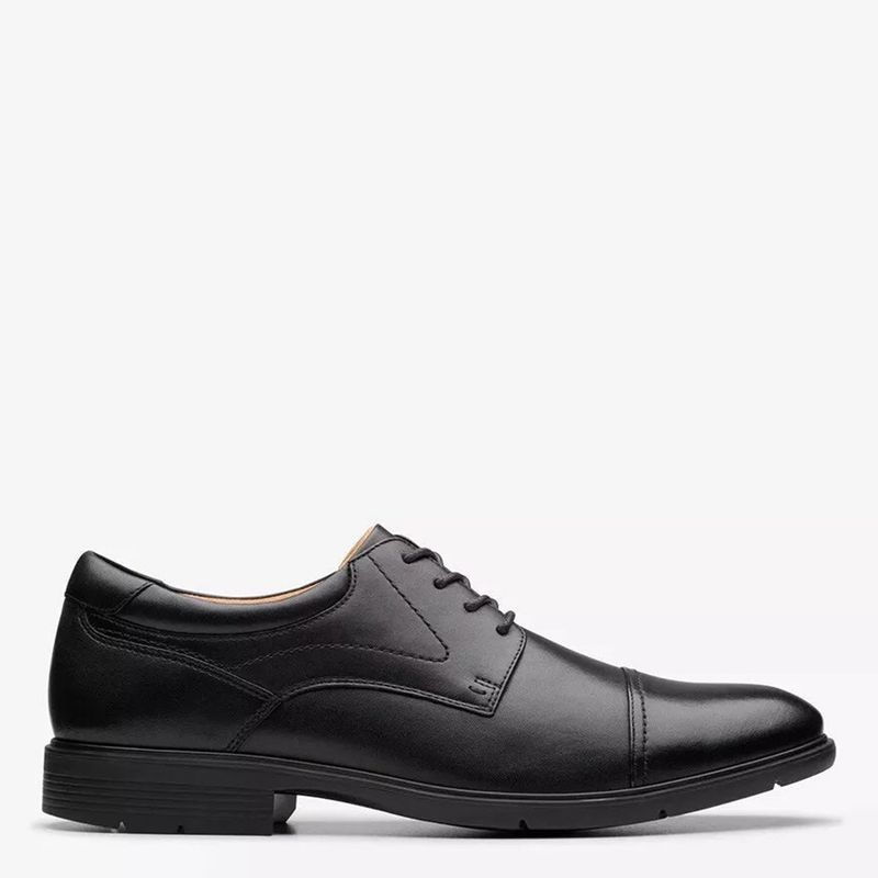 CLARKS - Zapato Formal Hombre Cuero Negro Clarks
