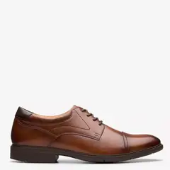 CLARKS - Zapato Formal Hombre Cuero Beige