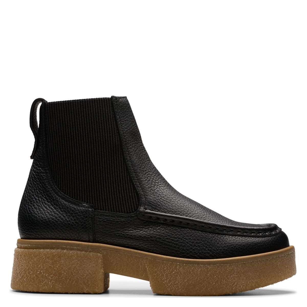 CLARKS - Botín Mujer Cuero Negro Clarks