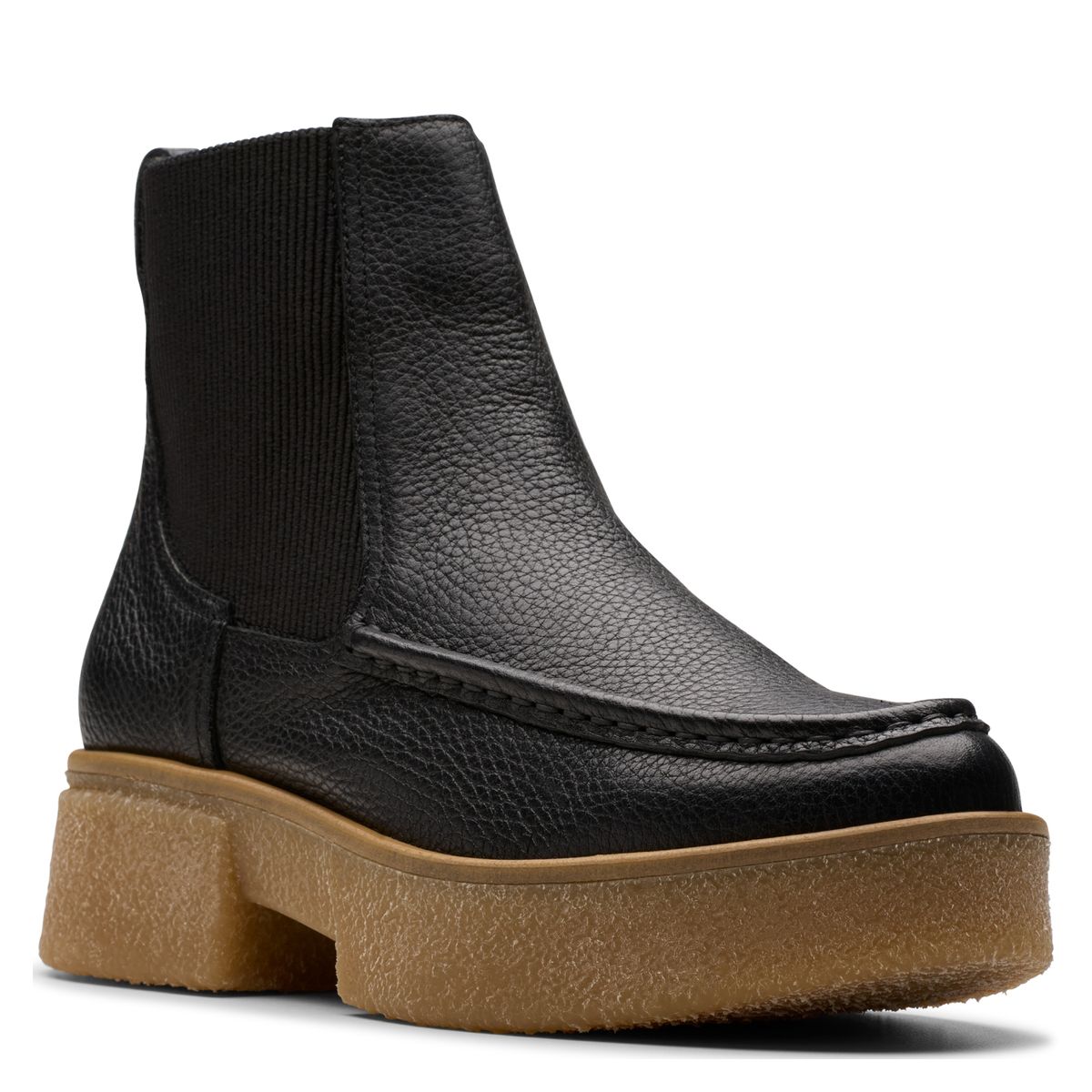 CLARKS - Botín Mujer Cuero Negro Clarks