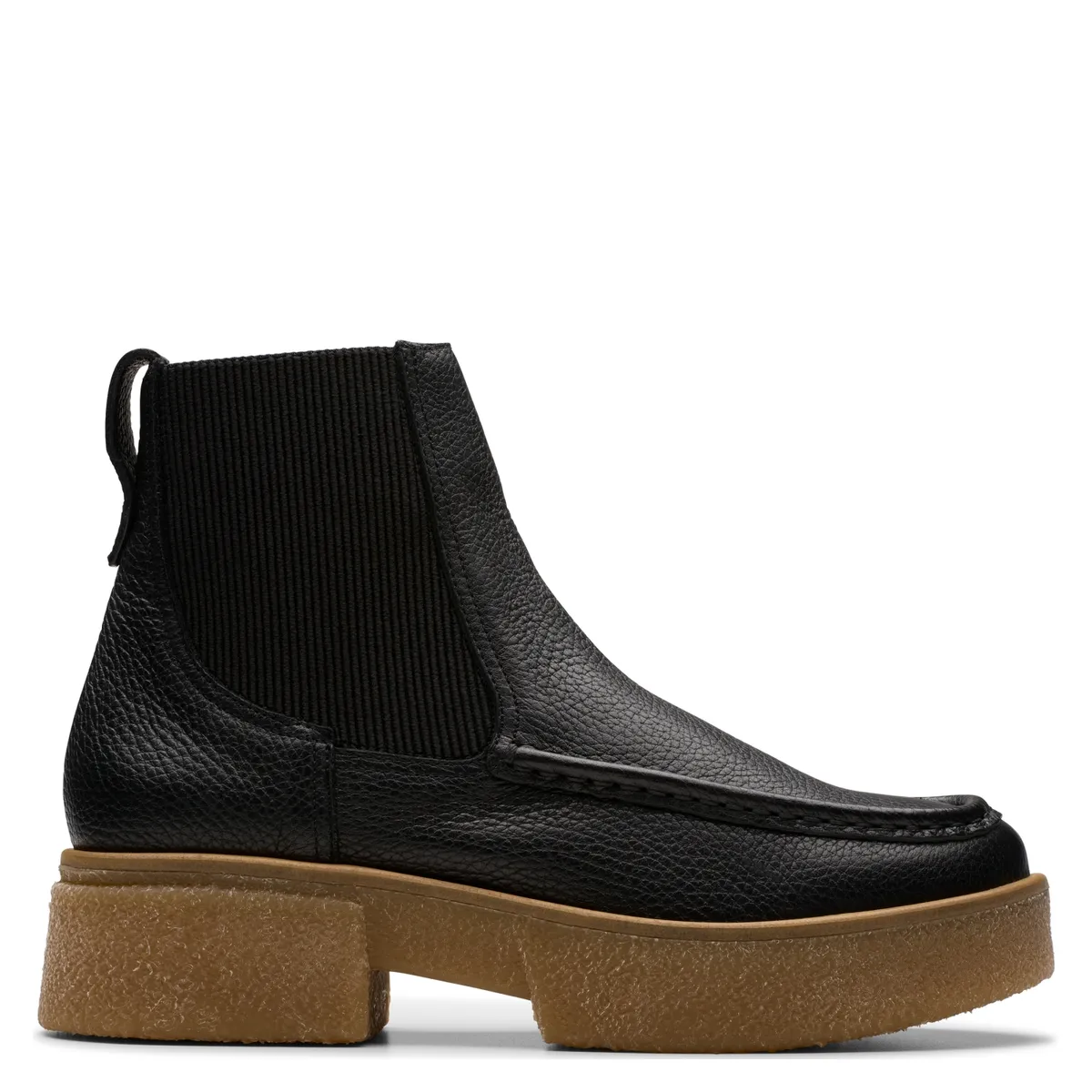CLARKS - Botín Mujer Cuero Negro Clarks