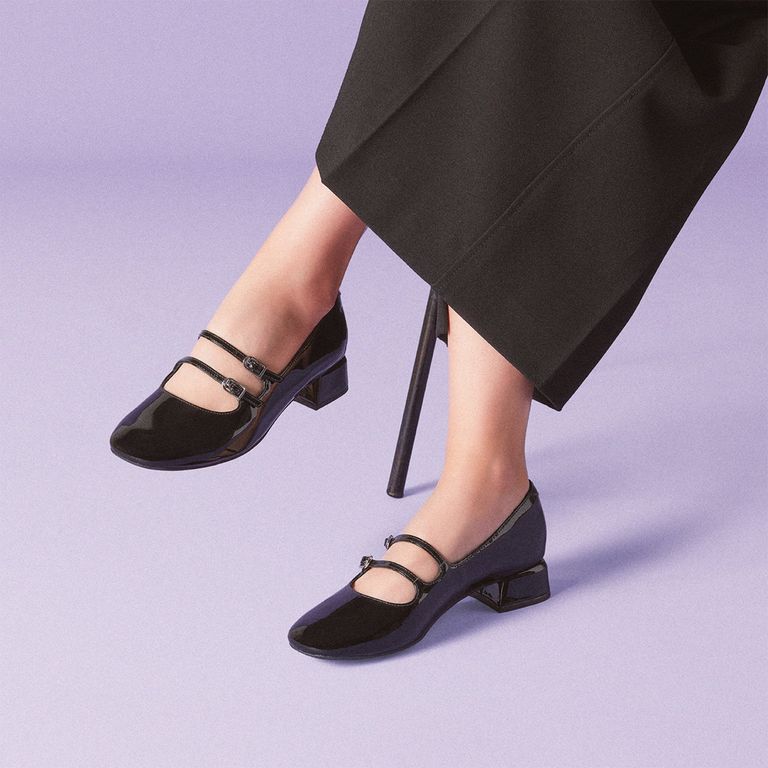 CLARKS Zapato Casual Mujer Cuero Negro
