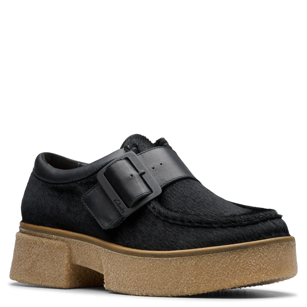 CLARKS - Zapato Casual Mujer Cuero Negro Clarks