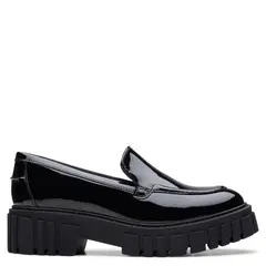 CLARKS - Zapato Casual Mujer Cuero Negro