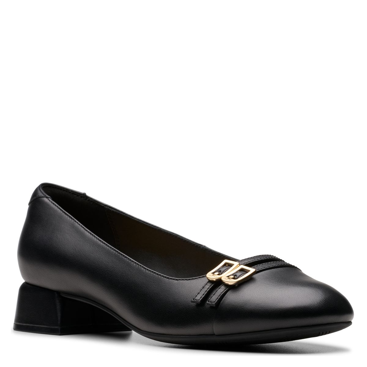 CLARKS - Zapato Casual Mujer Cuero Negro Clarks