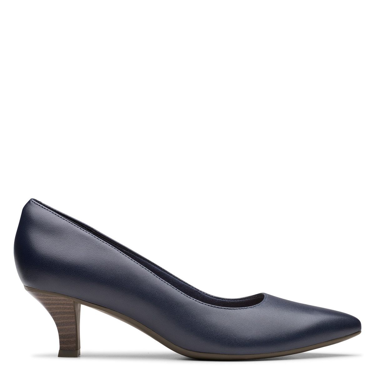 CLARKS - Zapato Formal Mujer Cuero Azul Clarks