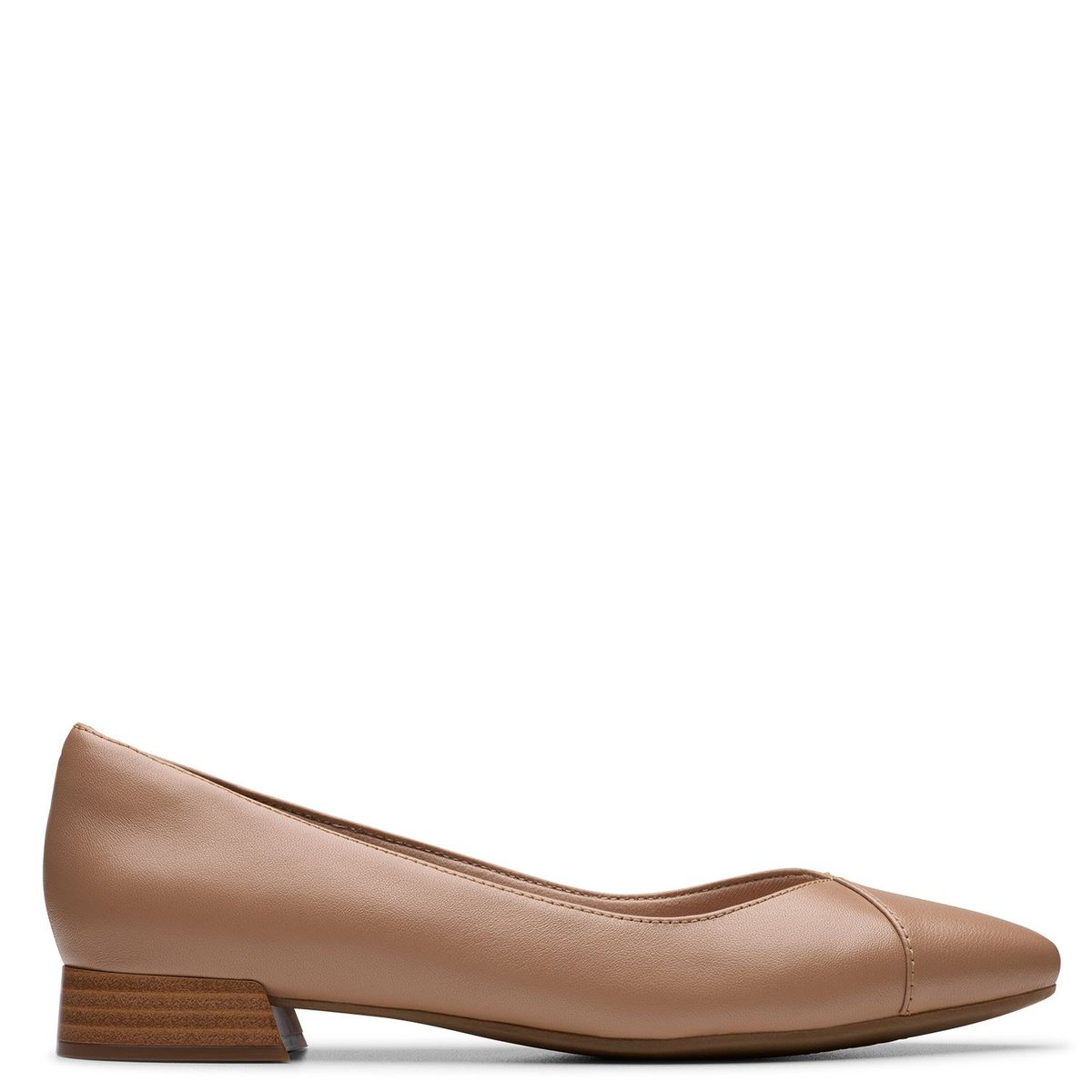 CLARKS - Zapato Casual Mujer Cuero Beige Clarks