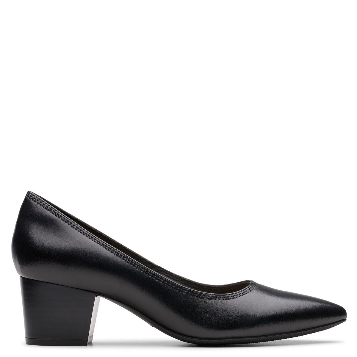 CLARKS - Zapato Formal Mujer Cuero Negro Clarks