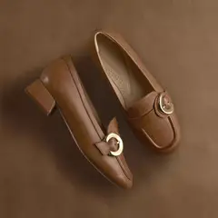 CLARKS - Zapato Casual Mujer Cuero Beige