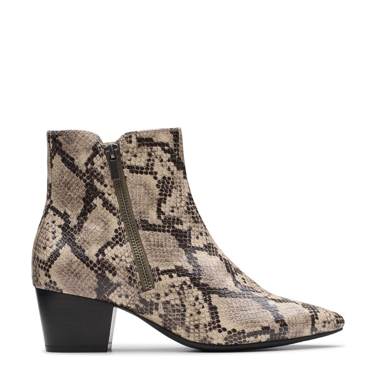 CLARKS - Botín Mujer Gris Clarks