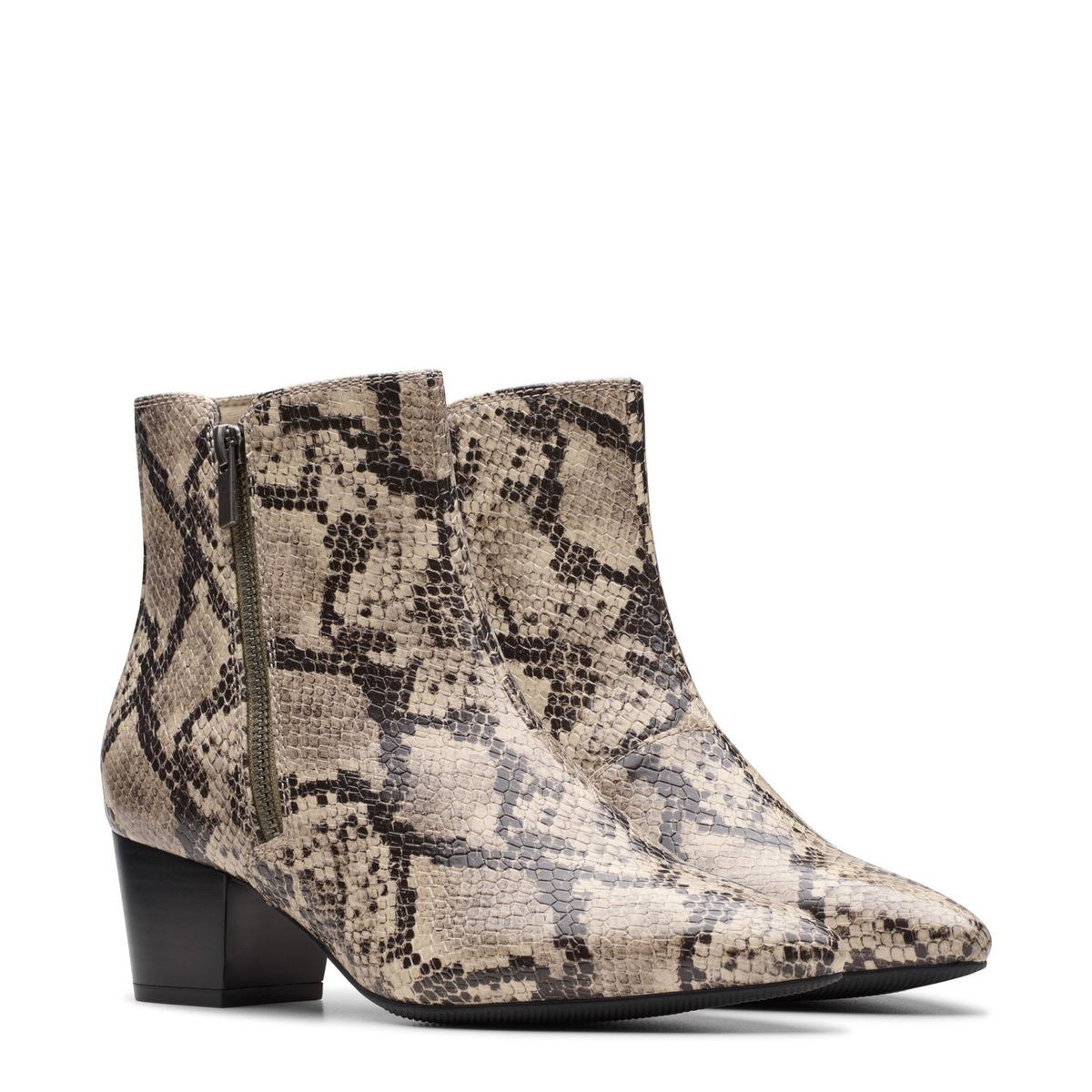 CLARKS - Botín Mujer Gris Clarks