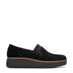 CLARKS - Zapato Casual Mujer Cuero Negro