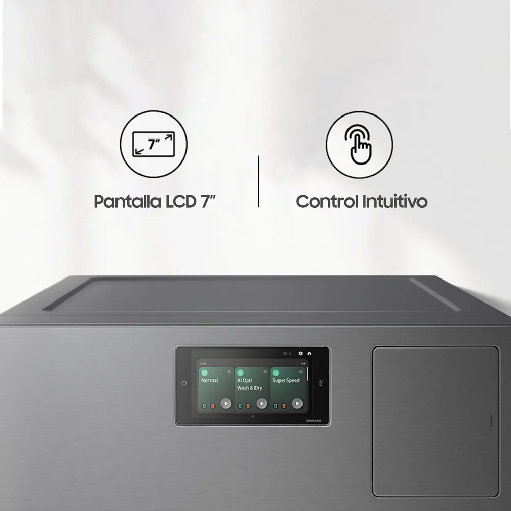 Samsung Bespoke AI WD25DB8995BZ 25/15 kg, foto 3