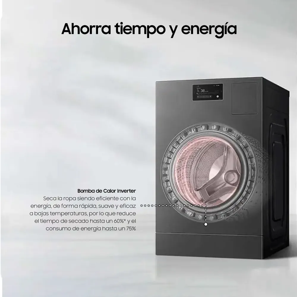 Samsung Bespoke AI WD25DB8995BZ 25/15 kg, foto 5